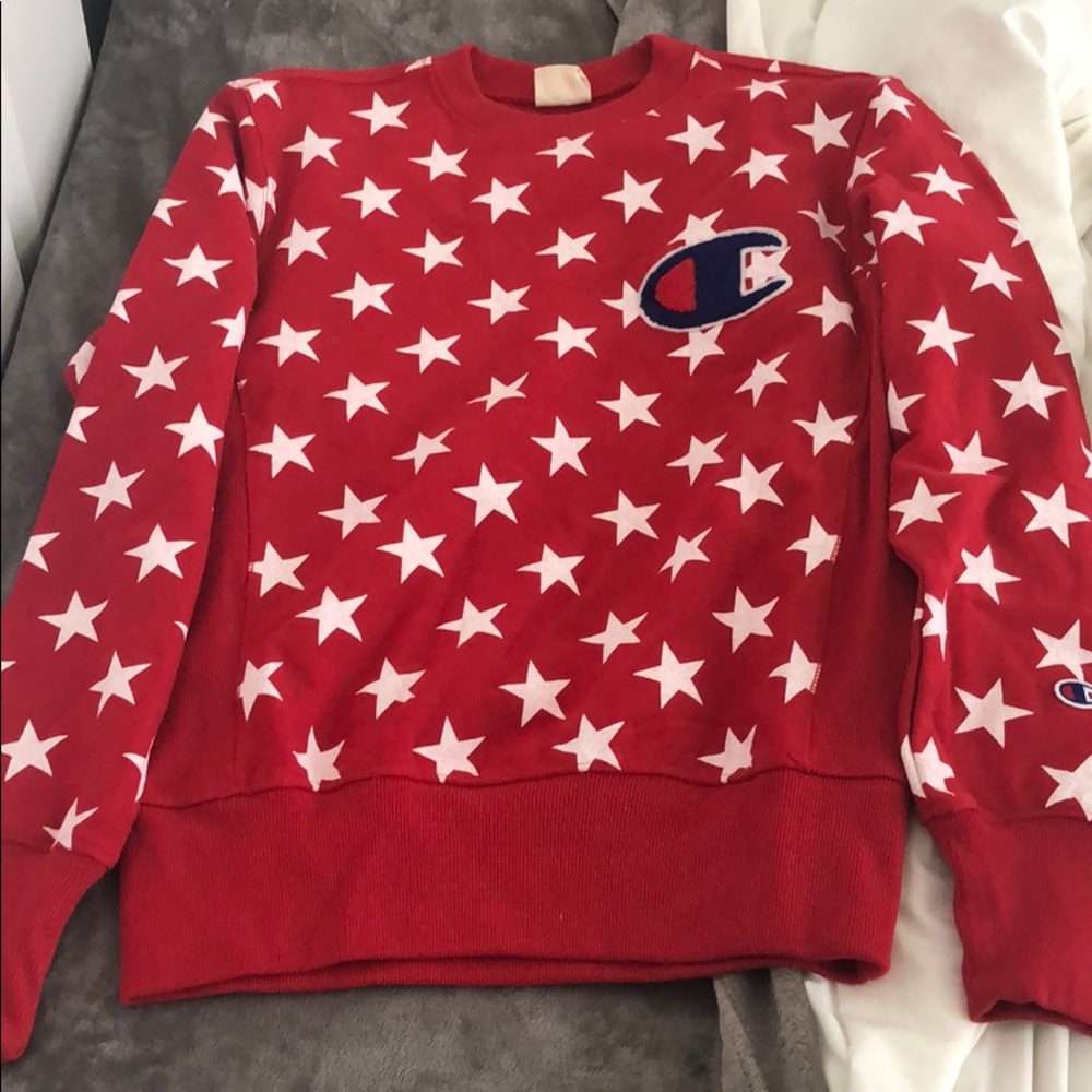 RedChampion reversed weave crew neck